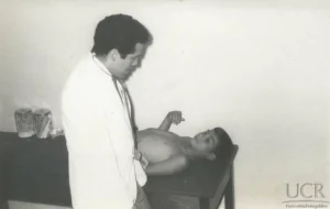 Fotos históricas de la Facultad de Medicina de la UCR. Fecha: Sin fecha. Colección del Archivo Universitario Rafael Obregón LorĆa.