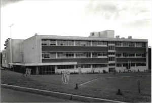 Facultad de Medicina. No se indica fecha. Fototeca Universidad de Costa Rica, en custodia en el Archivo Universitario.
