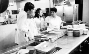 Estudiantes de Nutrición. No se indica fecha. Archivo ODI.